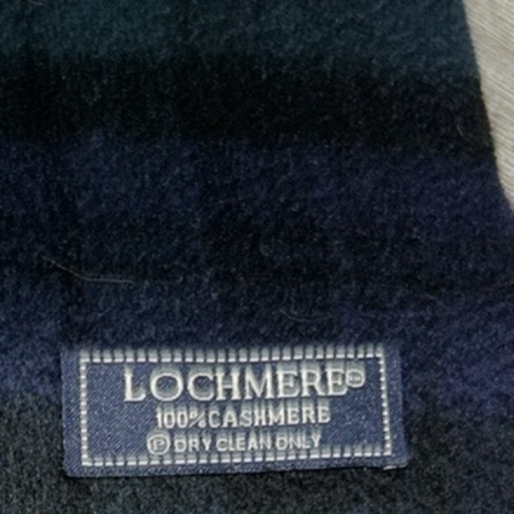 Two (2) plaid scarves (tan is sold- this post is for the pink and navy) - Picture 2 of 4